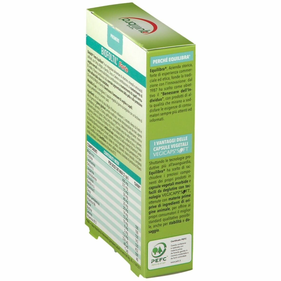 Biofoltil forte 32 perle vegetali