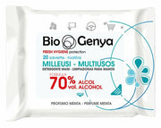 BioGenya Milleusi Salviette Igienizzanti 70% alcool 20 pezzi