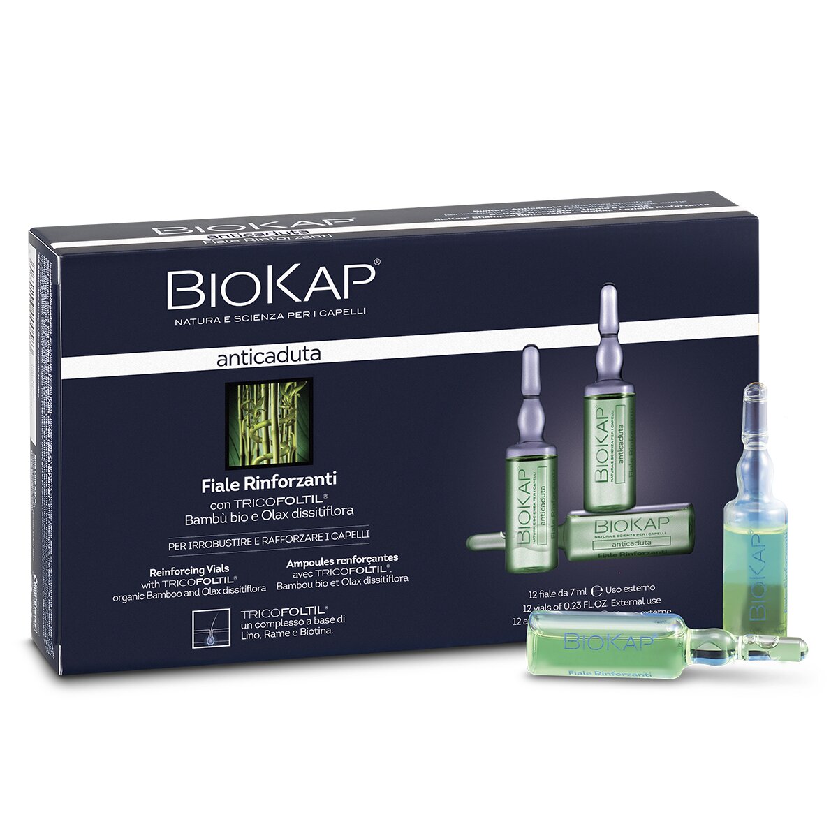 Biokap Anticaduta Fiale Rinforzanti 12 Fiale da 7 ml