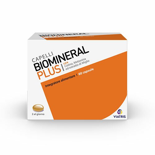 Biomineral Plus Integratore Anticaduta Capelli 60 Capsule