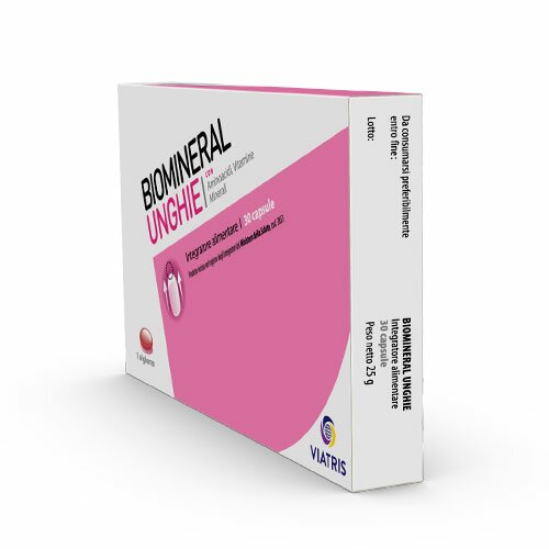 Biomineral Unghie Integratore Rinforzante 30 Capsule