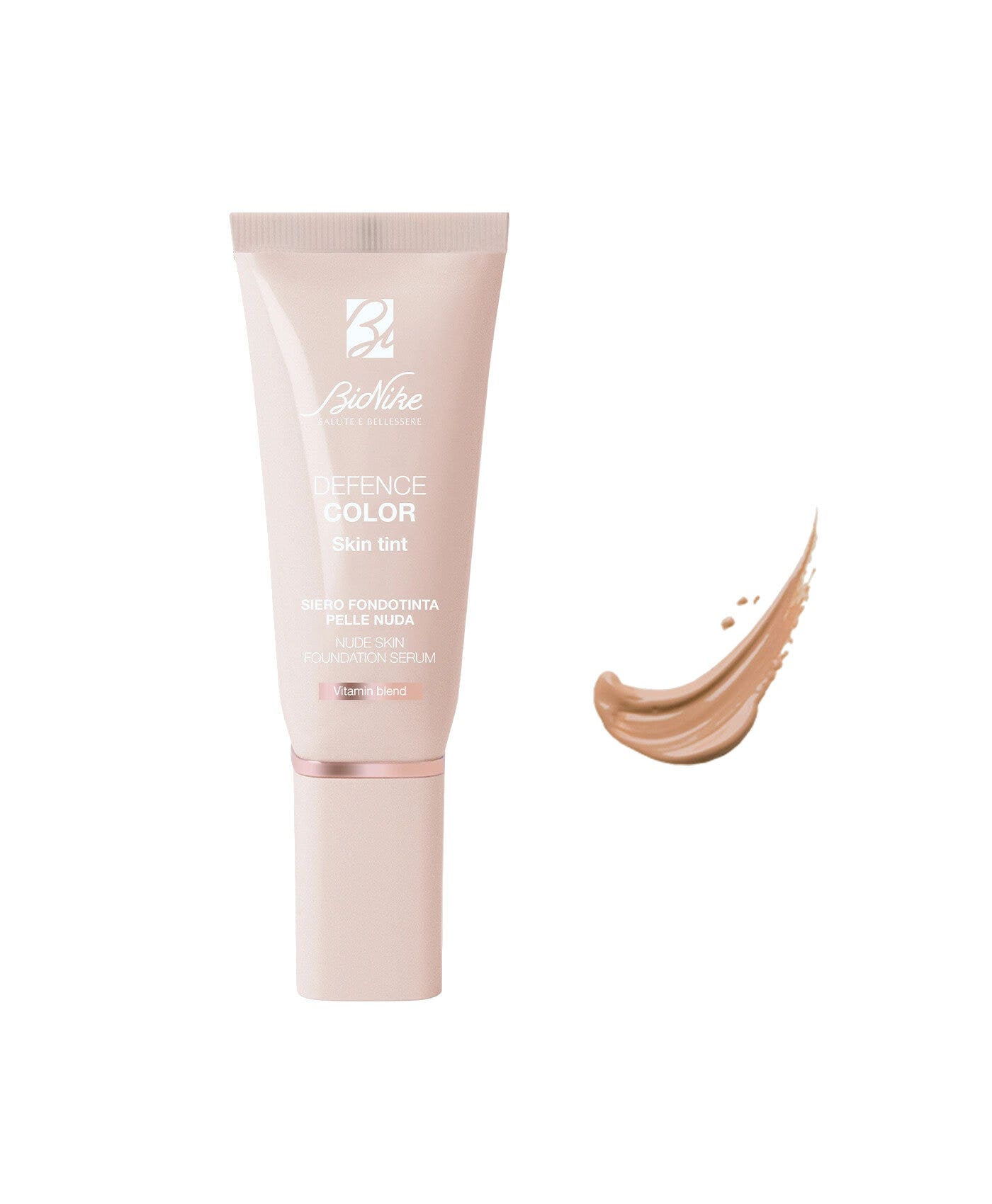 Bionike defence color skin tintura siero fondotinta pelle nuda 702 vanille 30ml