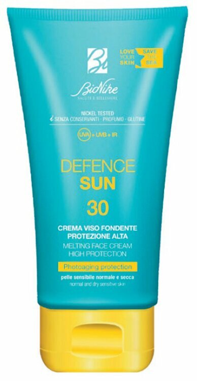 Bionike Defence Sun Crema Viso Fondente SPF 30 Protezione Alta 50 ml