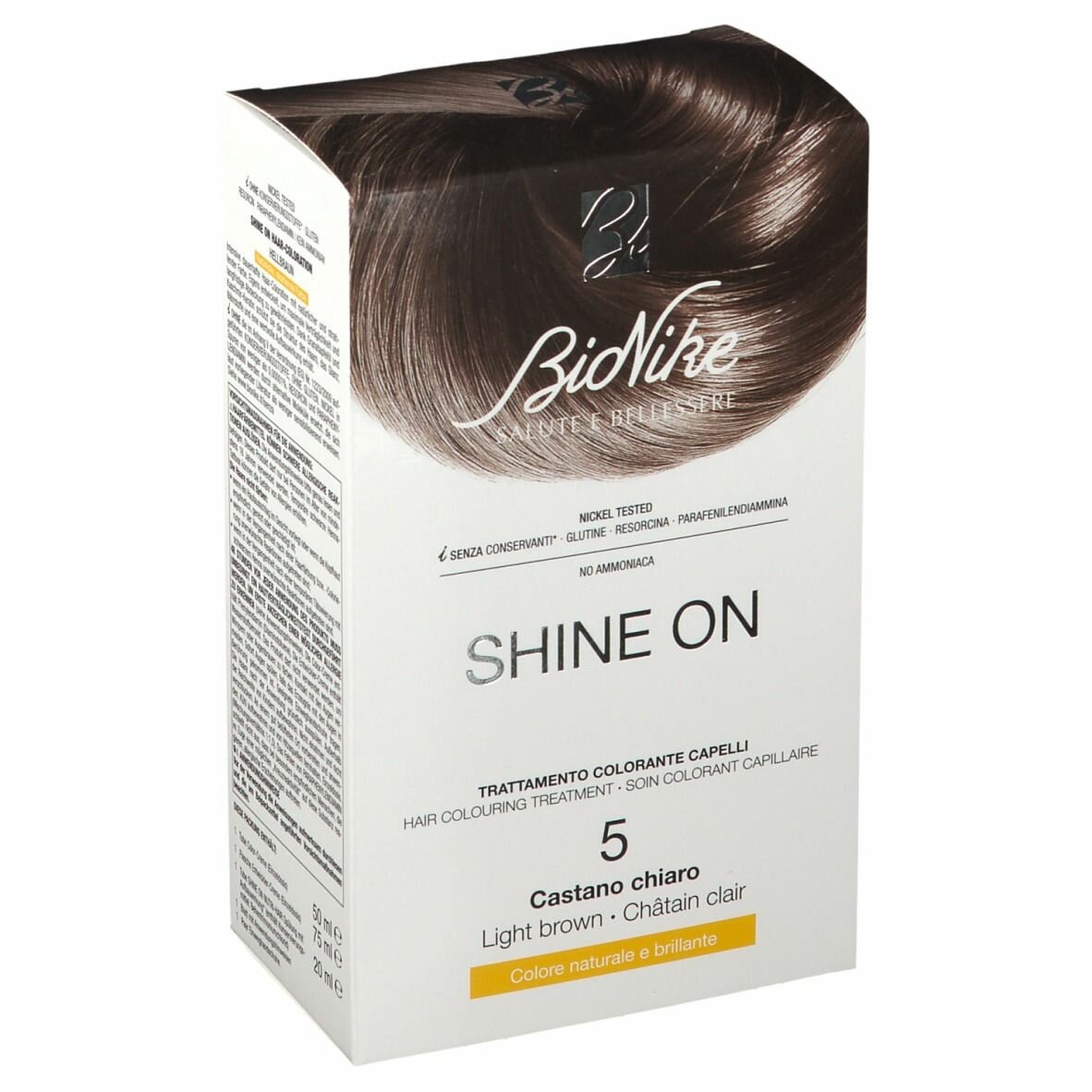 Bionike shine on capelli castano chiaro 5