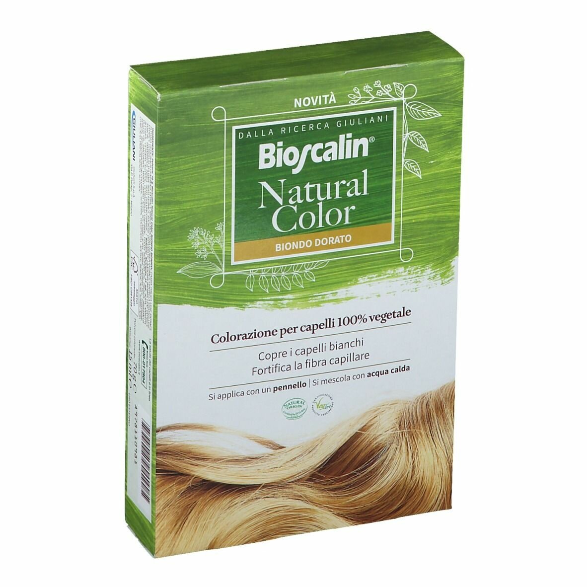 Bioscalin natural color biondo dorato 70 g