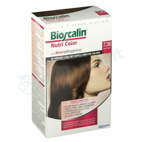 Bioscalin nutri color 7.36 nocciola sincrob 124 ml