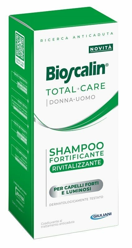 Bioscalin total care shampoo fortificante rivitalizzante 200ml