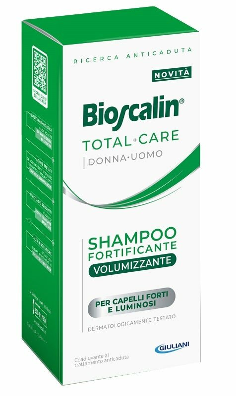 Bioscalin total care shampoo fortificante volumizzante 200 ml