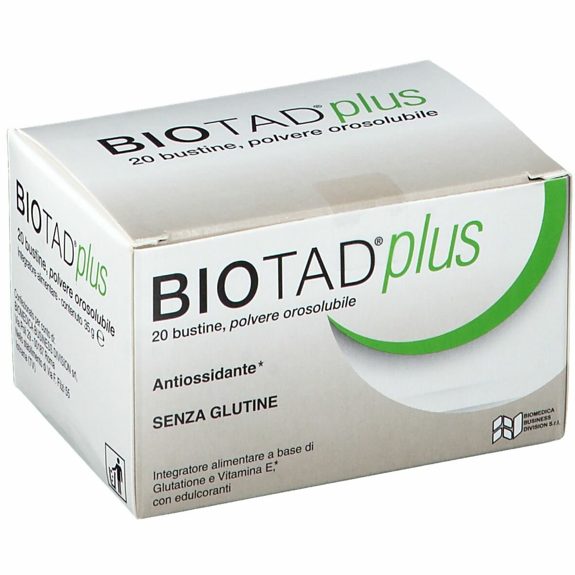 Biotad Plus Integratore Antiossidante 20 bustine
