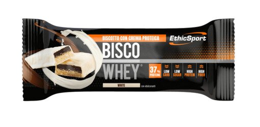 Bisco whey white barr protettiva 40g