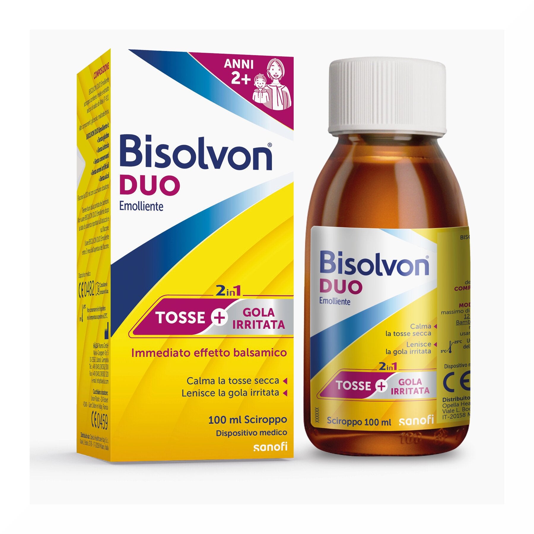 Bisolvon Duo Sciroppo Emolliente 100 ml