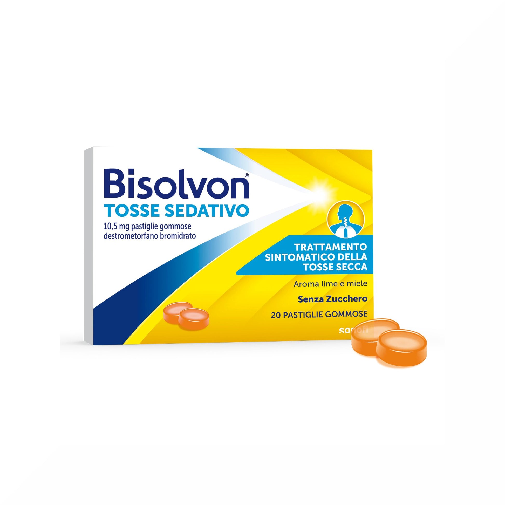 Bisolvon Tosse Sedativo 20 Pastiglie Gommose