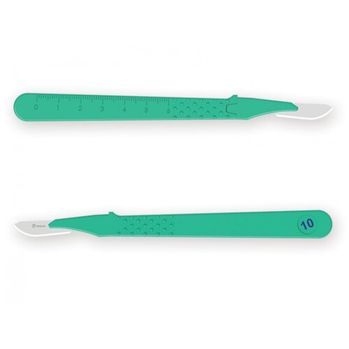 Bisturi monouso sterile figura 10 10 pezzi