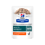 Hill's Prescription Diet W/D Multi-Benefit Alimento Per Gatti Con Pollo 85g