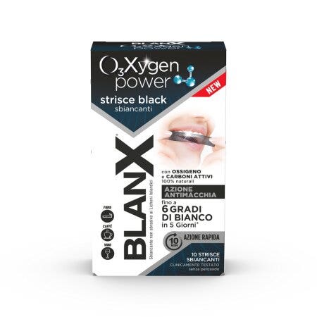 Blanx o3x black strisce sbiancanti 5 bustine