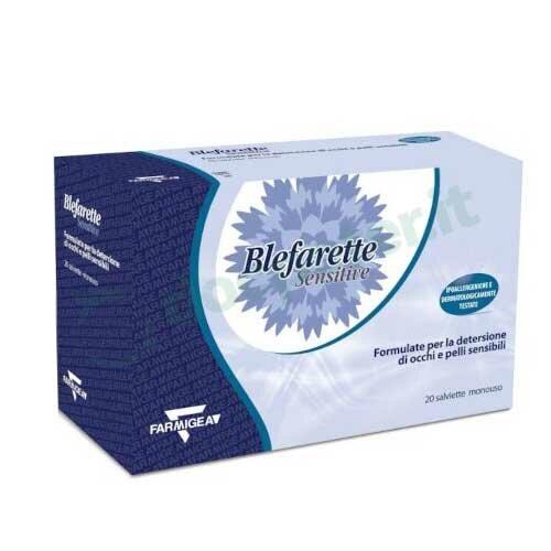 Blefarette sensitive salviette monouso 20 pezzi