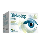 Blefastop garza con hy-ter in cotone piegata con filo di bario 28 pezzi