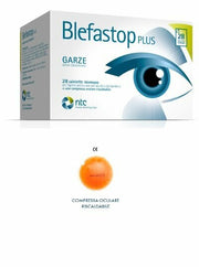 Blefastop Plus 28 salviette monouso + 1 compressa oculare riscaldabile