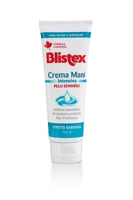Blistex crema mani intensiva pelli sensibili tubo 75ml*