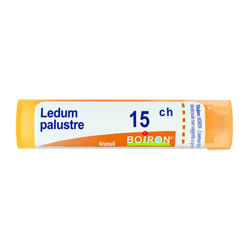 boiron ledum palustre granuli 15ch tubo 4g