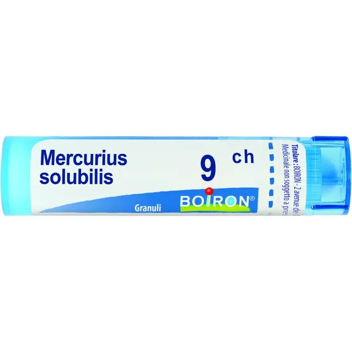 Boiron Mercurius Solubilis Granuli 09Ch Tubo 4g