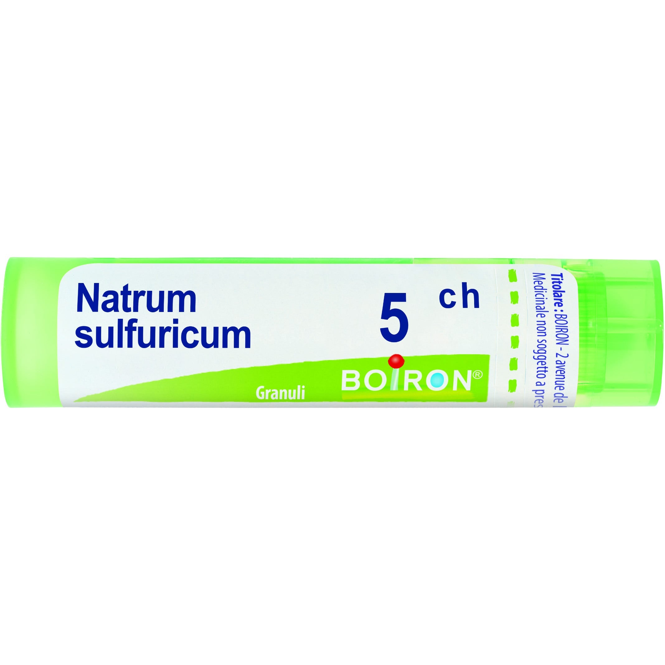 Boiron natrum sulfuricum 05ch tubo 80 granuli 4g