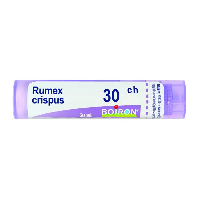 Boiron rumex crispus granuli 30ch tubo 4g
