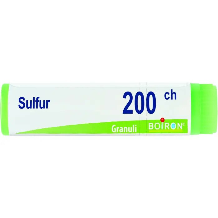 Boiron Sulfur Globuli 200Ch Dose 1g