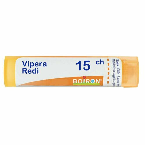 Boiron Vipera Redi 15CH Granuli Omeopatici Tubo 4 gr
