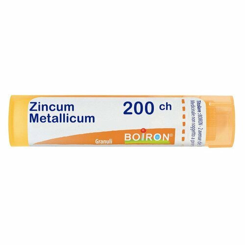Boiron Zincum Metallicum 200CH Globuli Tubo