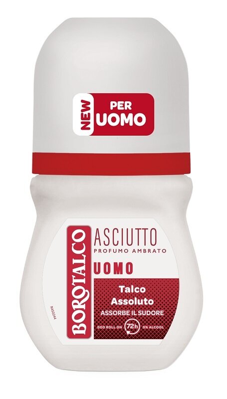 Borotalco men deo roll ambra 50 ml