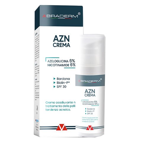 Braderm Azn Crema Trattamento Dell’Acne Infiammatoria 30 ml 
