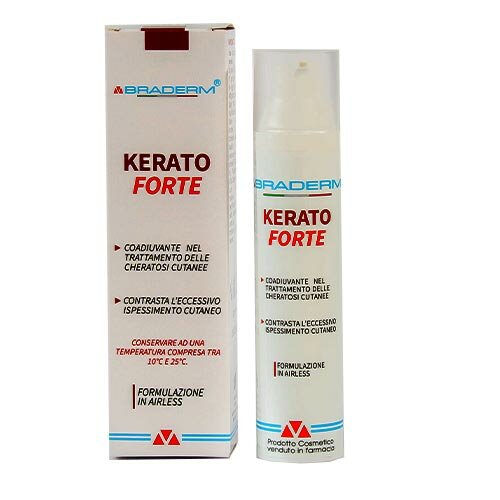 Braderm Kerato Forte Crema Trattamento Dermocosmetico 75 ml 