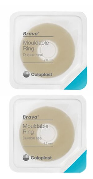 Brava anello plasmabile di pasta no alcol per stomia 2 mm 10pezzi