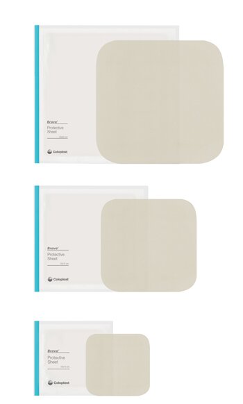 Brava piastra protettiva per stomia 10x10 cm 10 pezzi