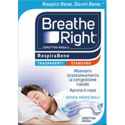 Breathe right trasparenti 30 pezzi