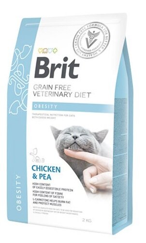 Brit veterinary diet cat obesity 5 kg