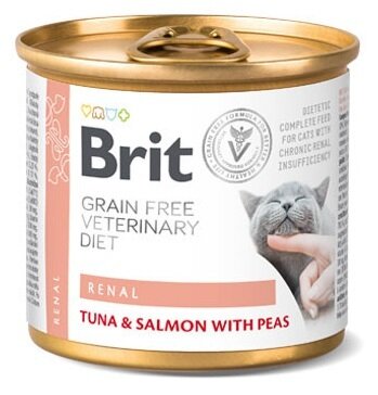 Brit veterinary diet cat renal 200 g