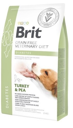 Brit veterinary diet dog diabetes 12 kg
