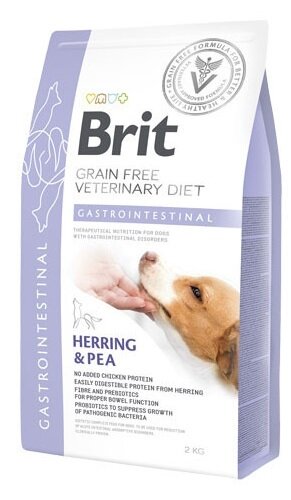 Brit veterinary diet dog gastrointestinal 2 kg