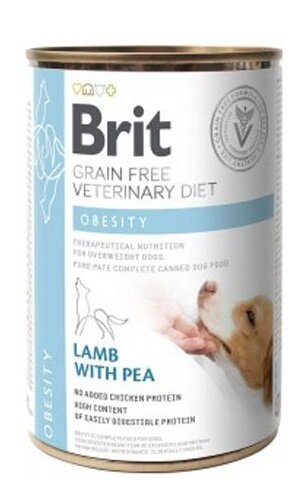 Brit veterinary diet dog obesity 400 g