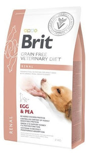 Brit veterinary diet dog renal 2 kg