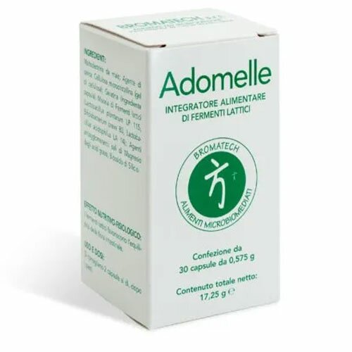 Bromatech Adomelle Integratore Fermenti Lattici 30 Capsule