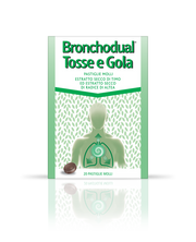 Bronchodual tosse e gola 20 pastiglie molli