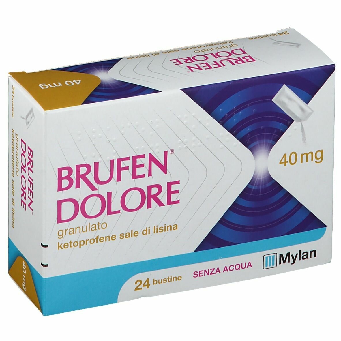 Brufen dolore bustine granulari 24 bustine 40 mg