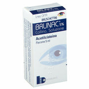 Brunac collirio acetilcisteina  5 ml 5%