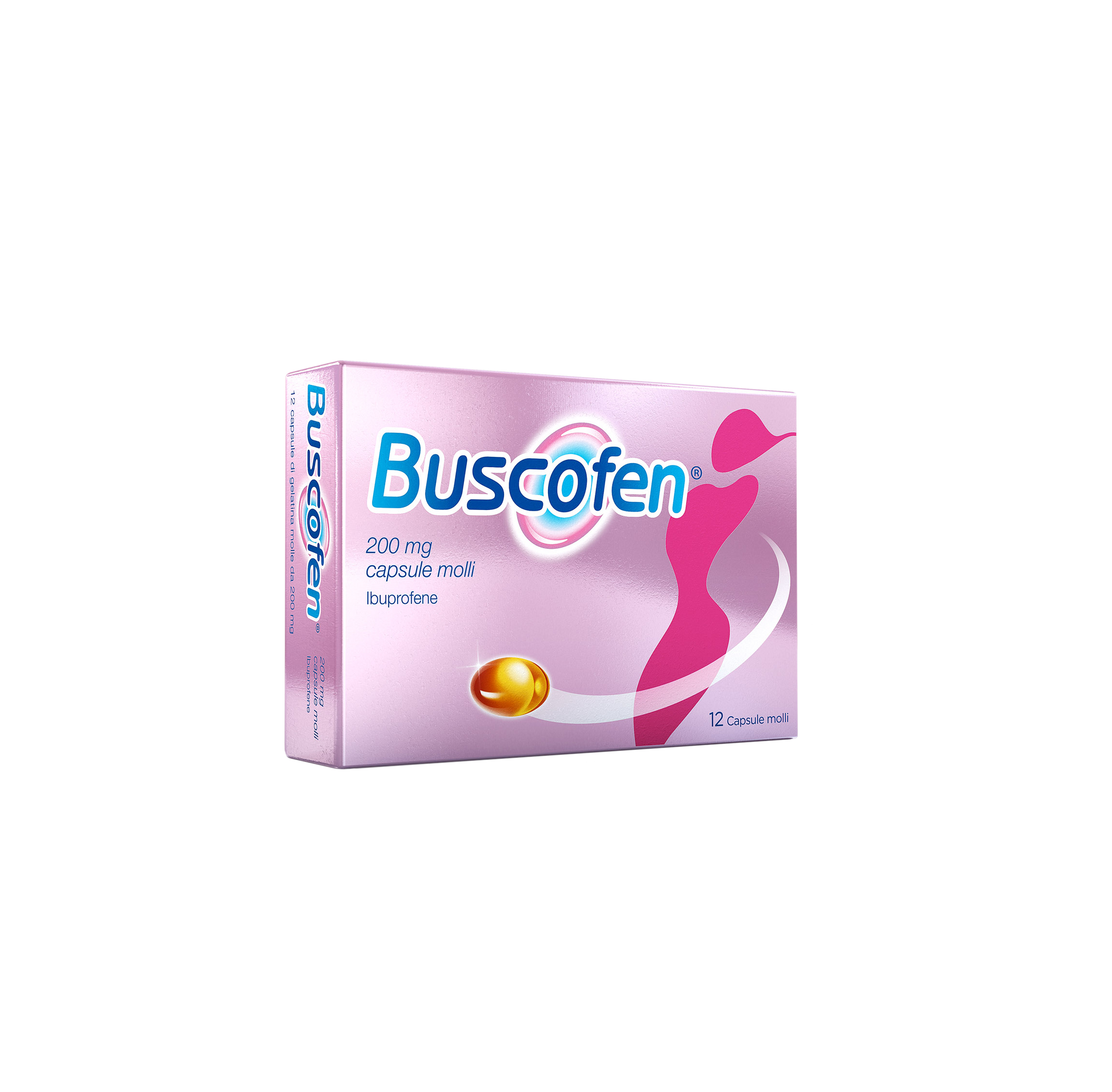 Buscofen 12 Capsule Molli 200 mg Analgesico