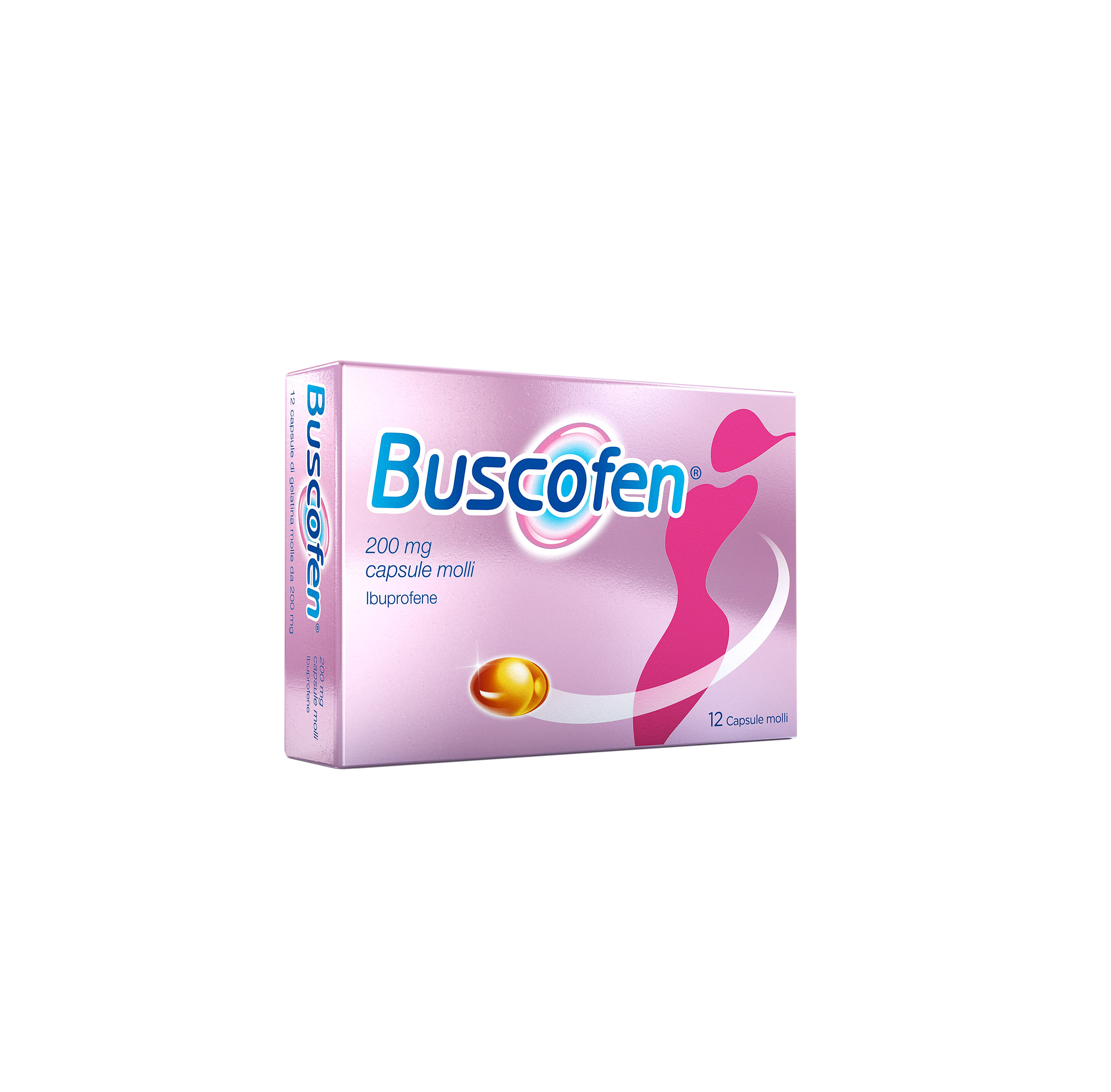 Buscofen 12 Capsule Molli 200 mg Analgesico