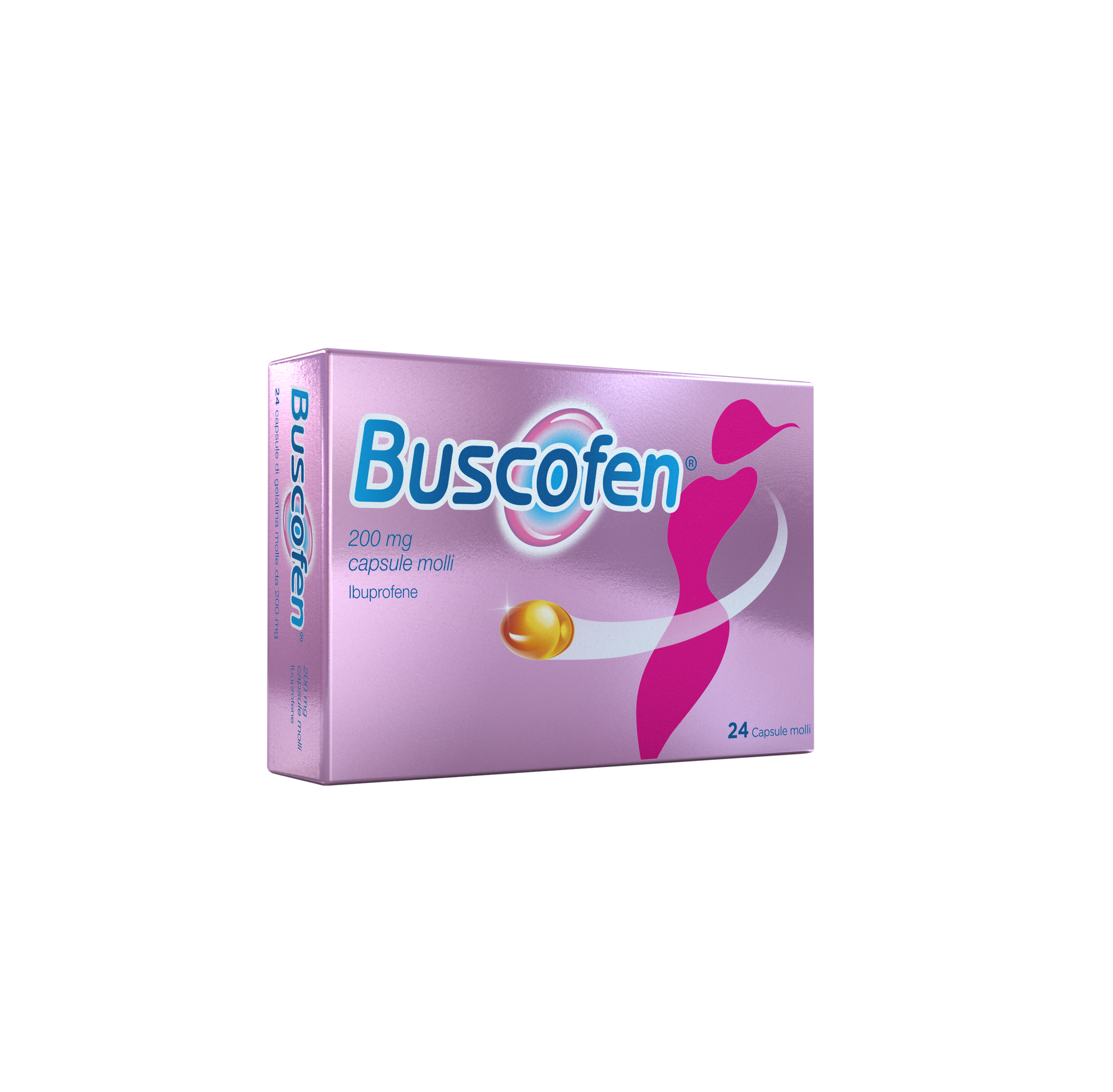 Buscofen 24 Capsule Molli 200 mg Ibuprofene Analgesico