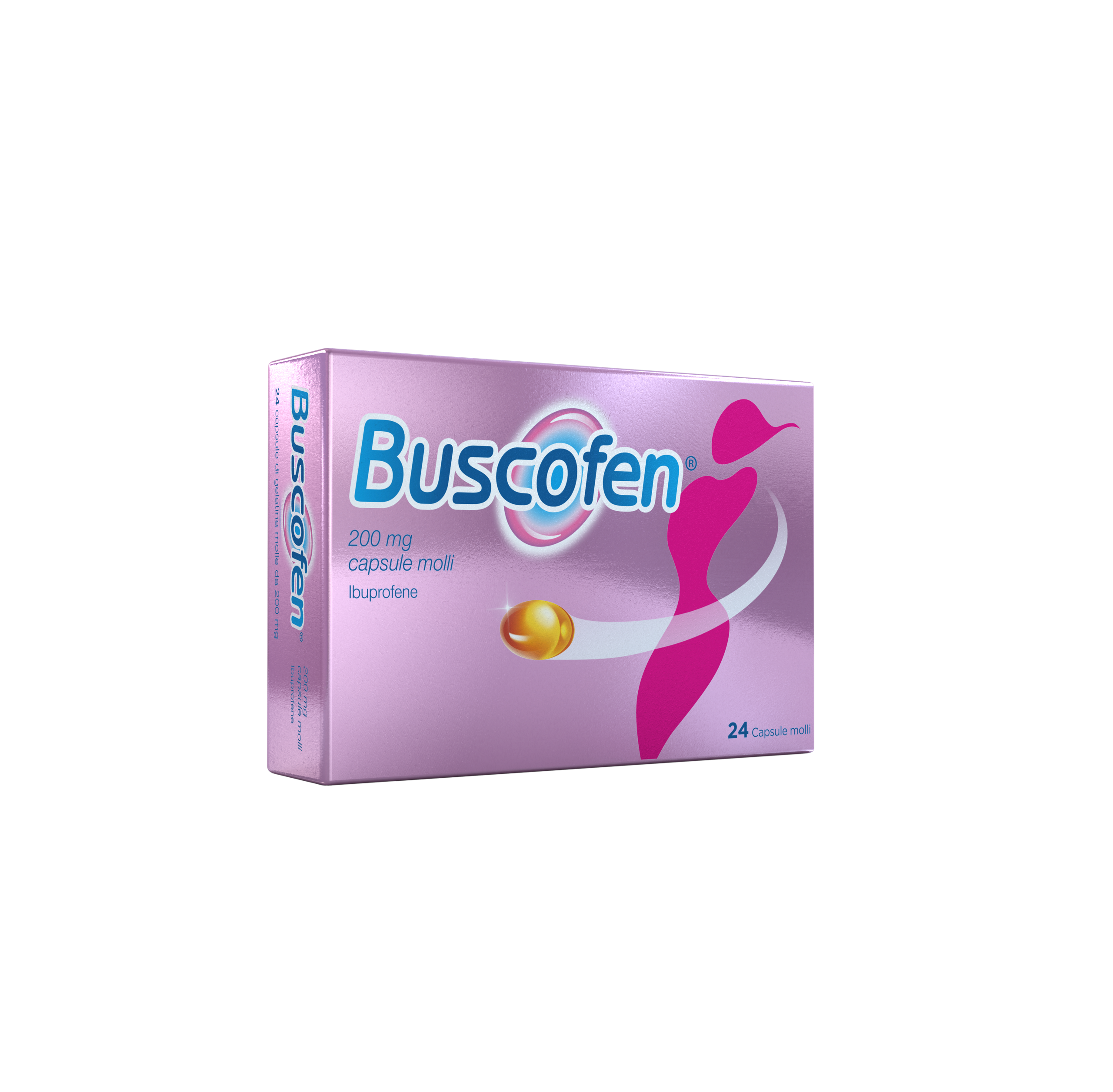 Buscofen 24 Capsule Molli 200 mg Ibuprofene Analgesico